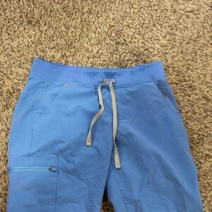 Figs Blue Track Pants
